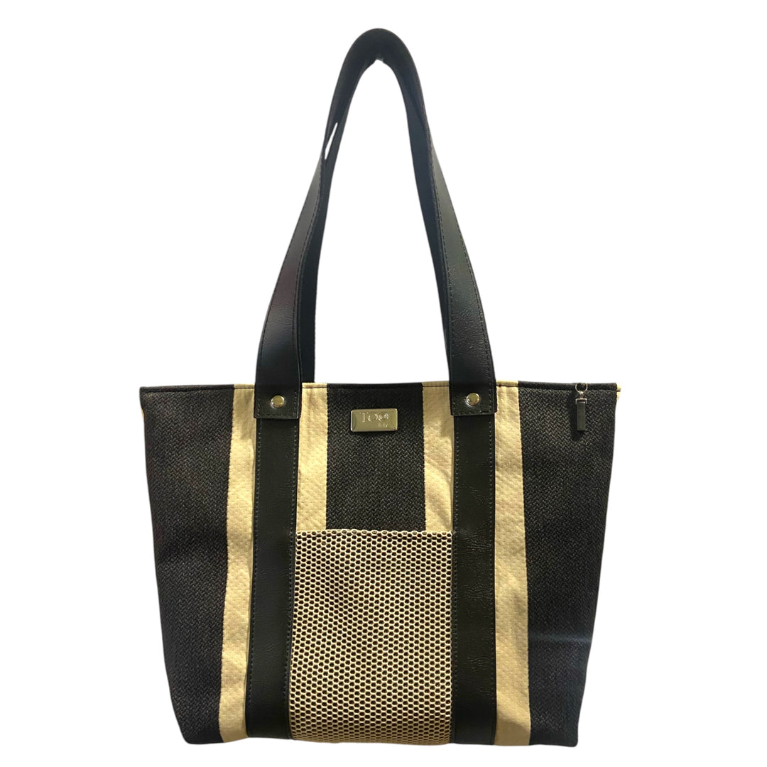 Shopper Black & Sand Texture – Borsa Leggera TOOitaly