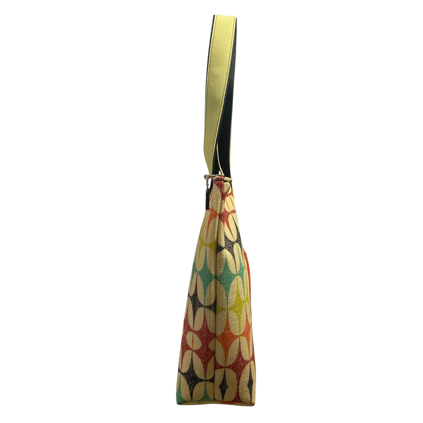 Shopper Geometrica Multicolor con Manici Lime – TOOitaly
