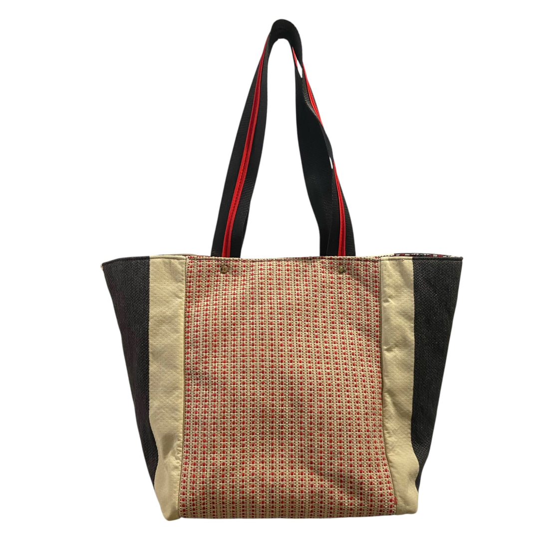 Tote Tweed Rosso – Borsa Capiente TOOitaly