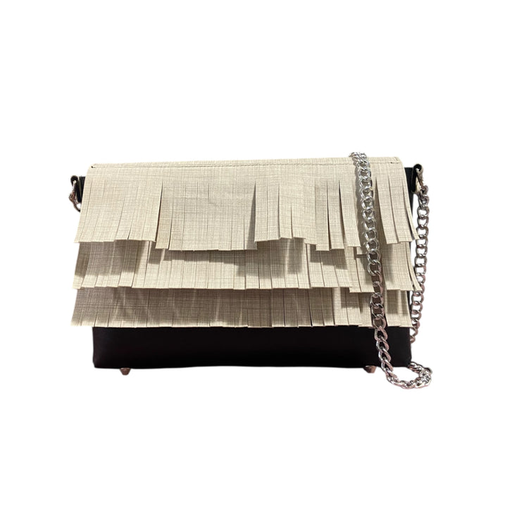 My Play XL Frange Sabbia – Borsa Clutch TOOitaly