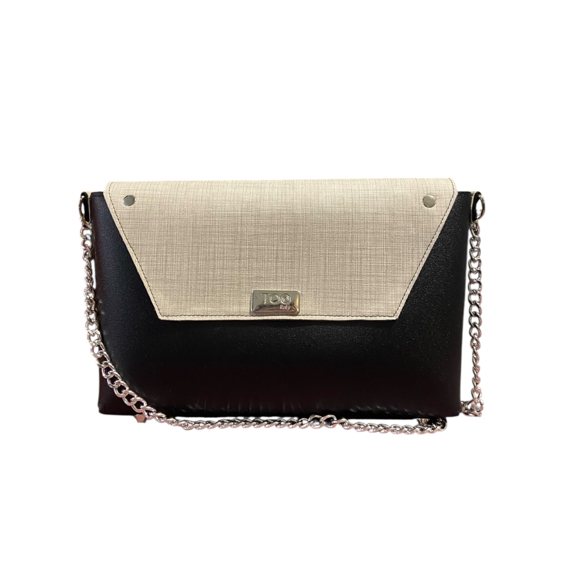 My Play XL Frange Sabbia – Borsa Clutch TOOitaly