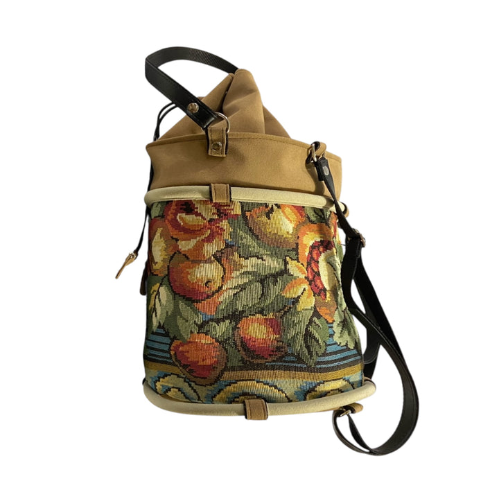 Secchiello Zaino Jacquard Barocco – Borsa 2 in 1 TOOitaly