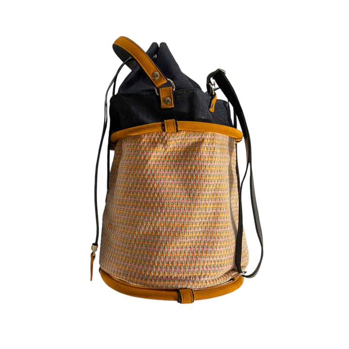 Secchiello Zaino Multicolor – Borsa Cilindrica TOOitaly