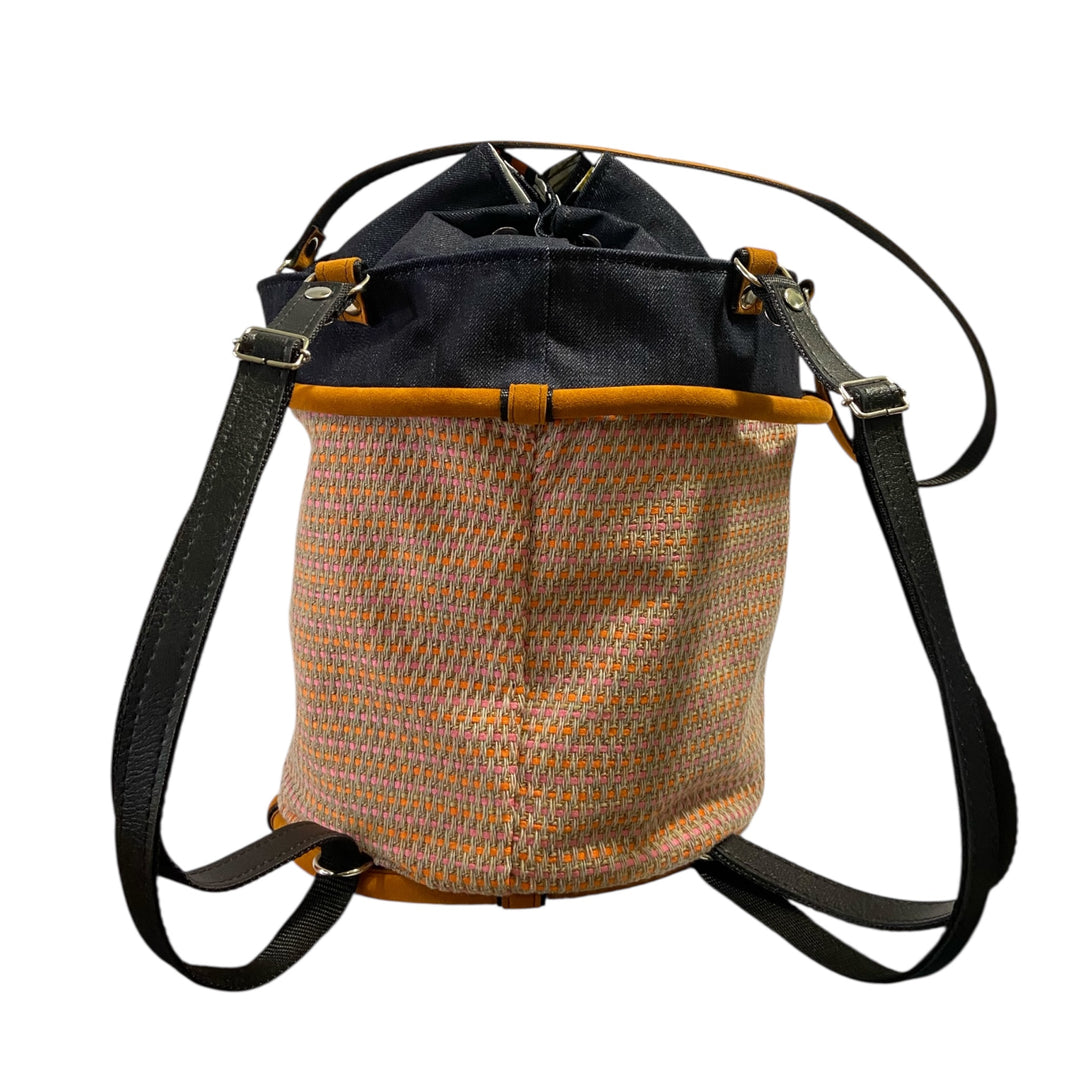 Secchiello Zaino Multicolor – Borsa Cilindrica TOOitaly