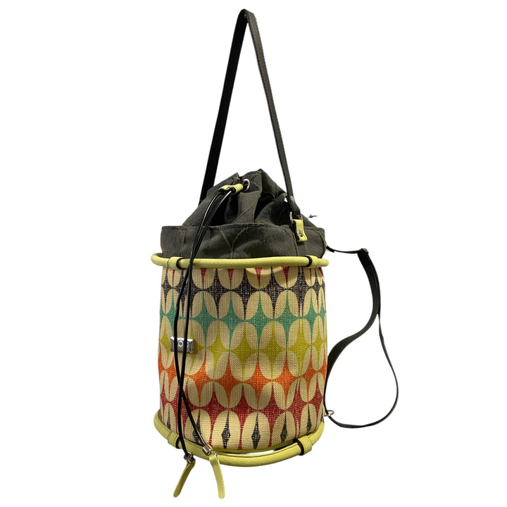 Secchiello Zaino Geometrico Retrò – Borsa 2 in 1 TOOitaly