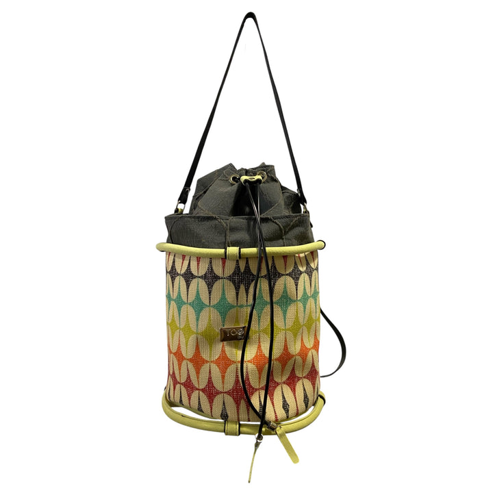 Secchiello Zaino Geometrico Retrò – Borsa 2 in 1 TOOitaly