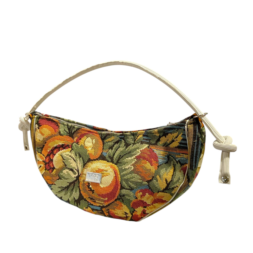 Luna Jacquard Barocco – Borsa Mezzaluna TOOitaly