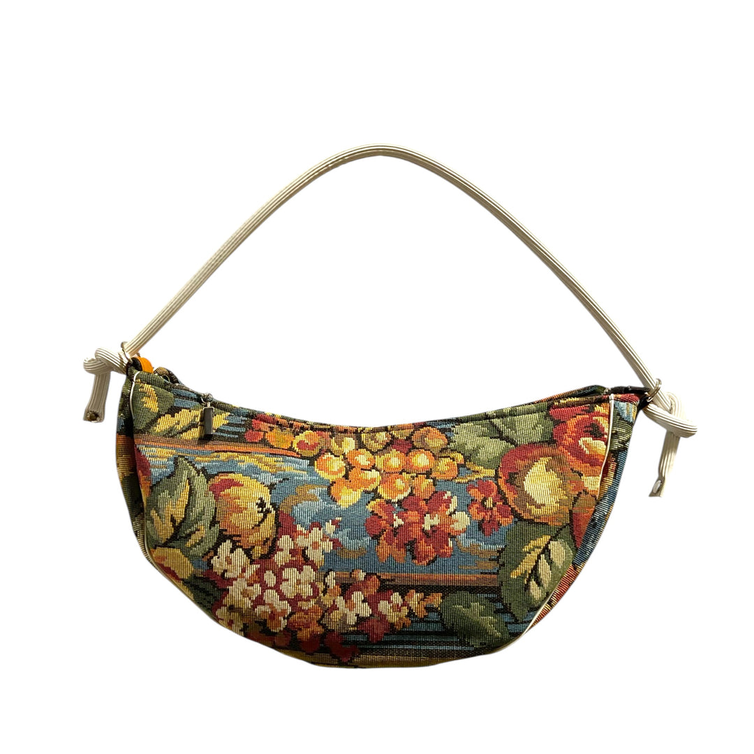 Luna Jacquard Barocco – Borsa Mezzaluna TOOitaly