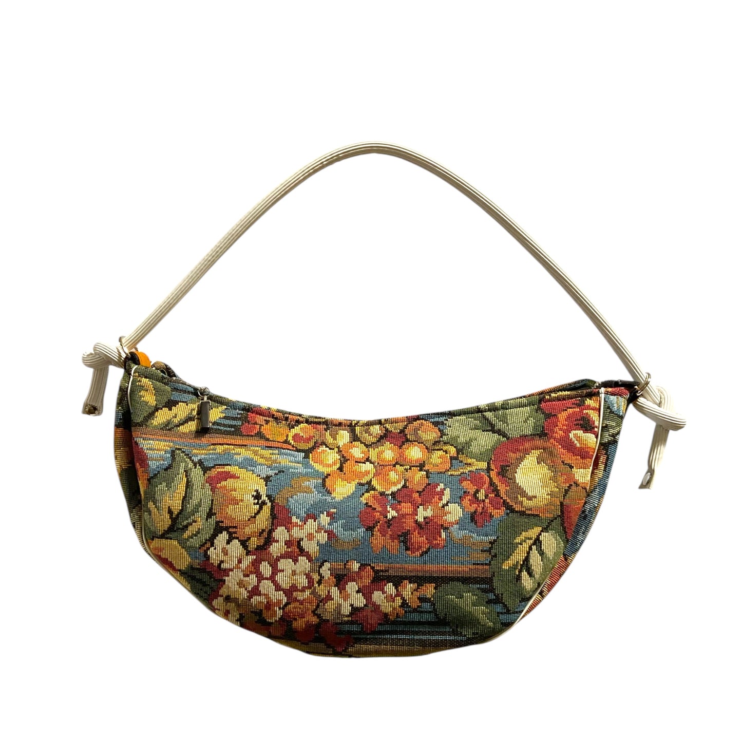 Luna Jacquard Barocco – Borsa Mezzaluna TOOitaly