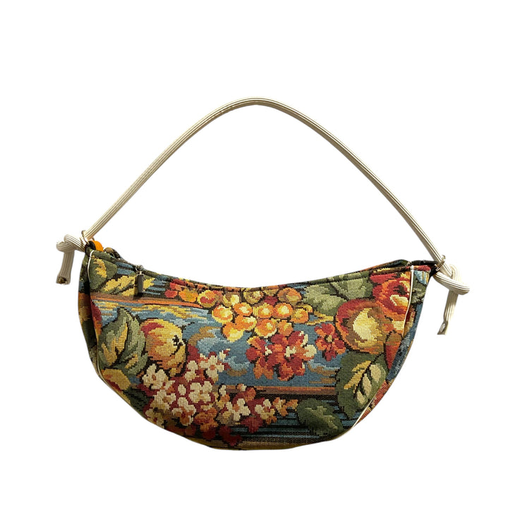 Luna Jacquard Barocco – Borsa Mezzaluna TOOitaly