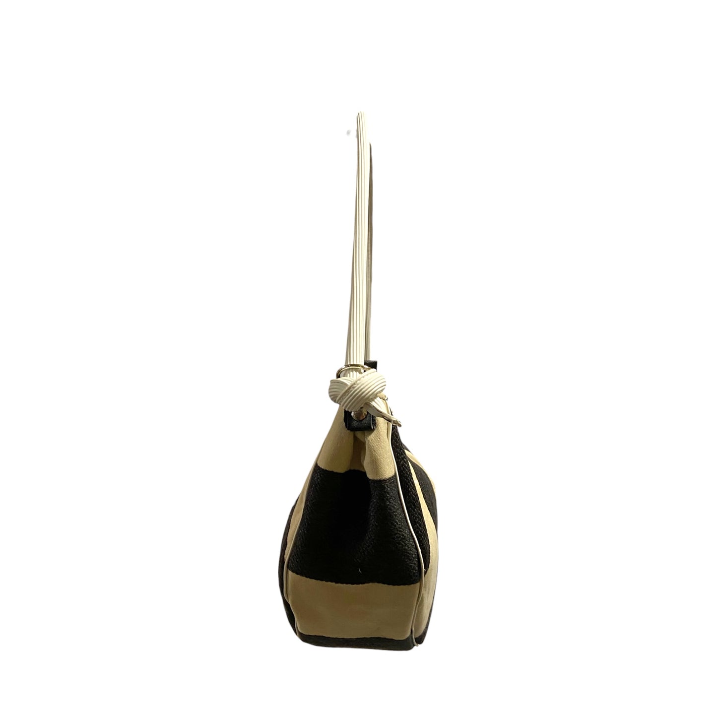 Luna Black & Sand – Borsa Mezzaluna TOOitaly