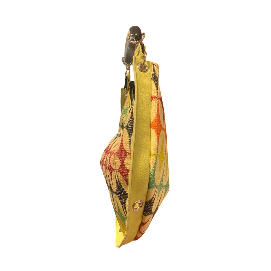 Horse Shoe Graphic Multicolor & Lime - Borsa Portafortuna TOOitaly