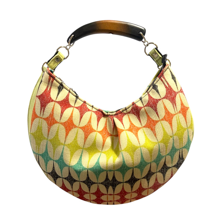 Horse Shoe Graphic Multicolor & Lime - Borsa Portafortuna TOOitaly