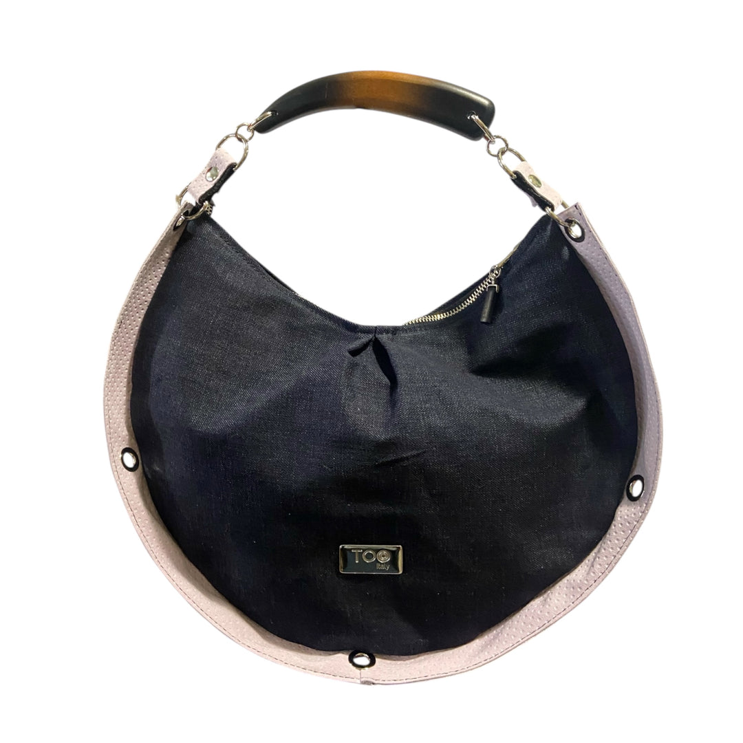 Horse Shoe Navy Minimal – Borsa Portafortuna TOOitaly