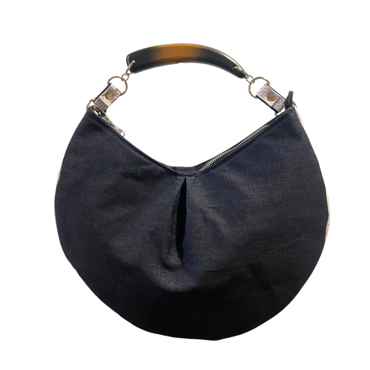 Horse Shoe Navy Minimal – Borsa Portafortuna TOOitaly