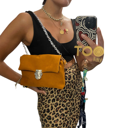 DIVA — Borsa a spalla Mattone