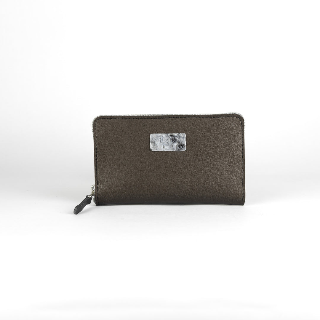 Portafoglio Vegan Mini Marrone - Portafogli