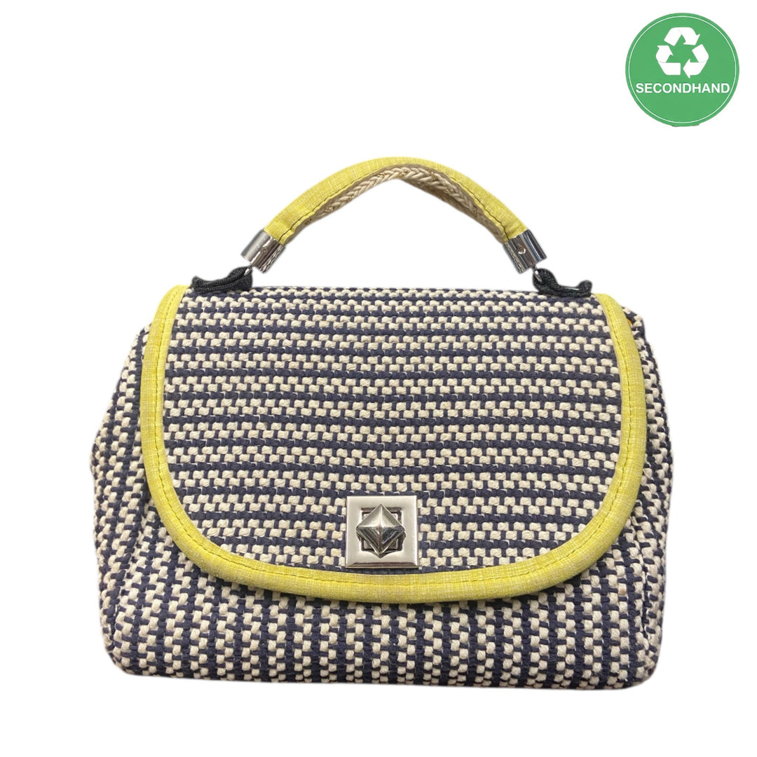 La Miura Mini di TOOitaly, la borsa donna a tracolla in tessuti di alta tappezzeria e alcantara, un mix perfetto di eleganza, sostenibilità e praticità