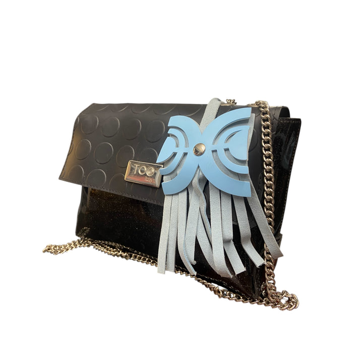 Box TOOitaly: Borsa donna Made in Italy compatta in pelle vegana con tracolla