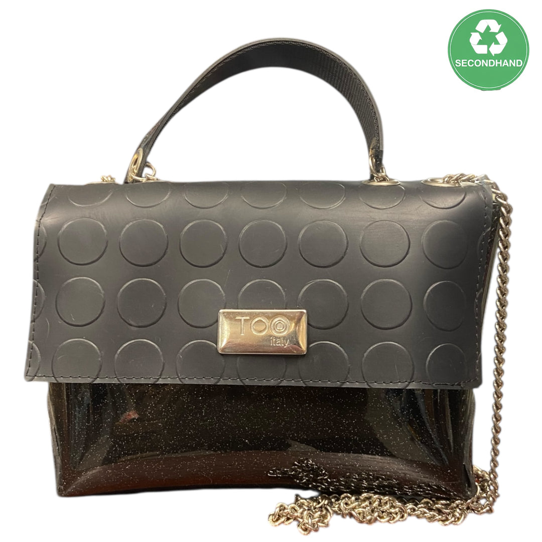 Box TOOitaly: Borsa donna Made in Italy compatta in pelle vegana con tracolla