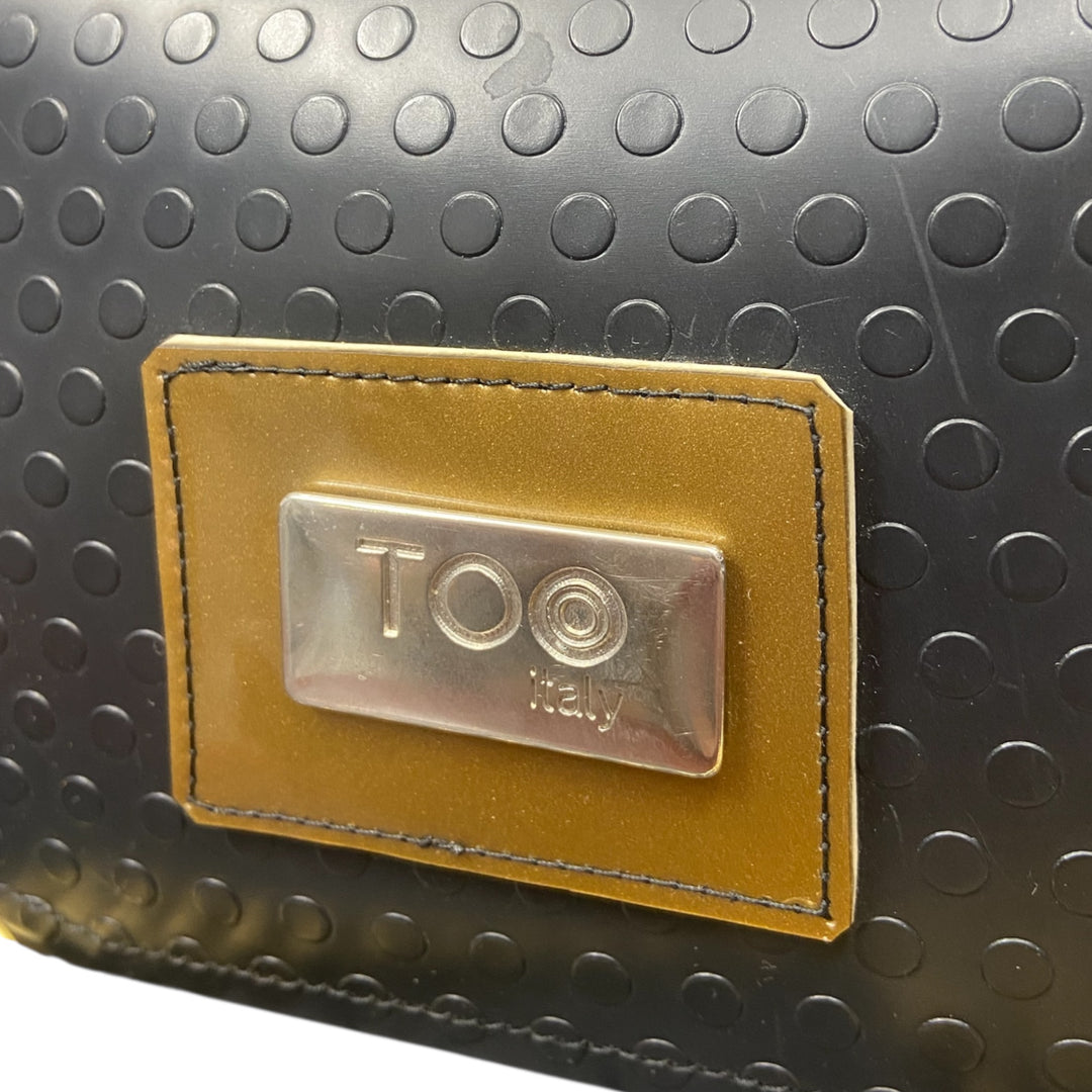 Chicca Mini TOOitaly: Messenger Bag artigianale Made in Italy compatta in pelle vegana con tracolla