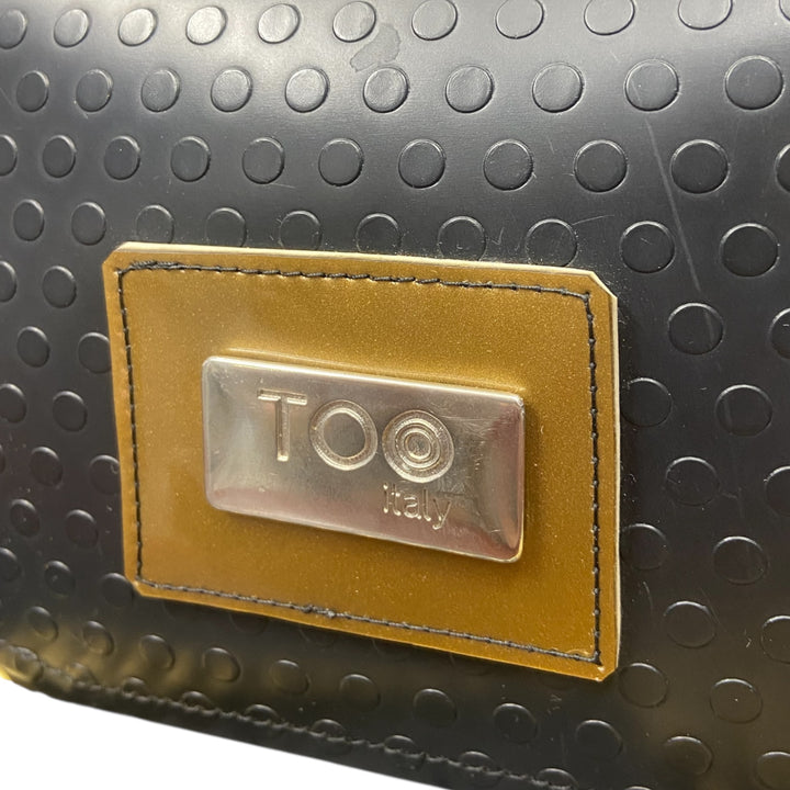 Chicca Mini TOOitaly: Messenger Bag artigianale Made in Italy compatta in pelle vegana con tracolla