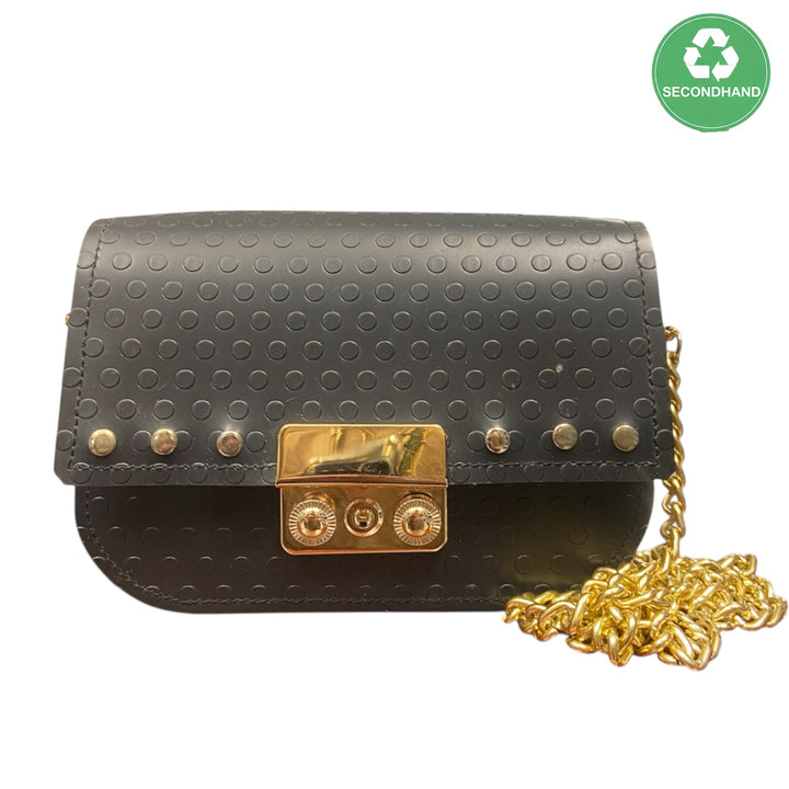 Chicca Mini TOOitaly: Messenger Bag artigianale Made in Italy compatta in pelle vegana con tracolla