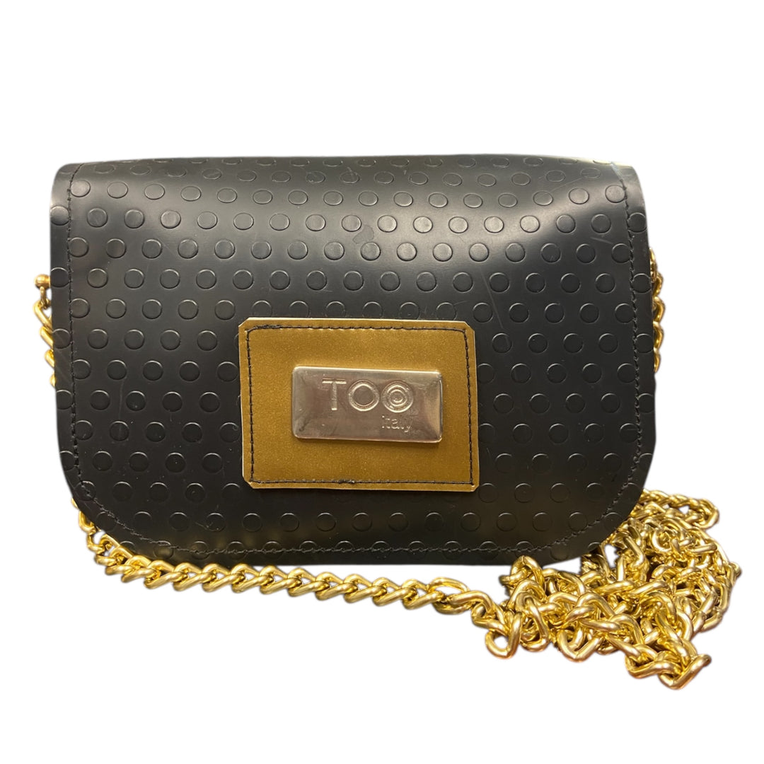 Chicca Mini TOOitaly: Messenger Bag artigianale Made in Italy compatta in pelle vegana con tracolla