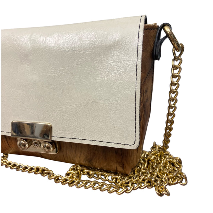 Box TOOitaly: Borsa donna Made in Italy compatta in pelle vegana con tracolla