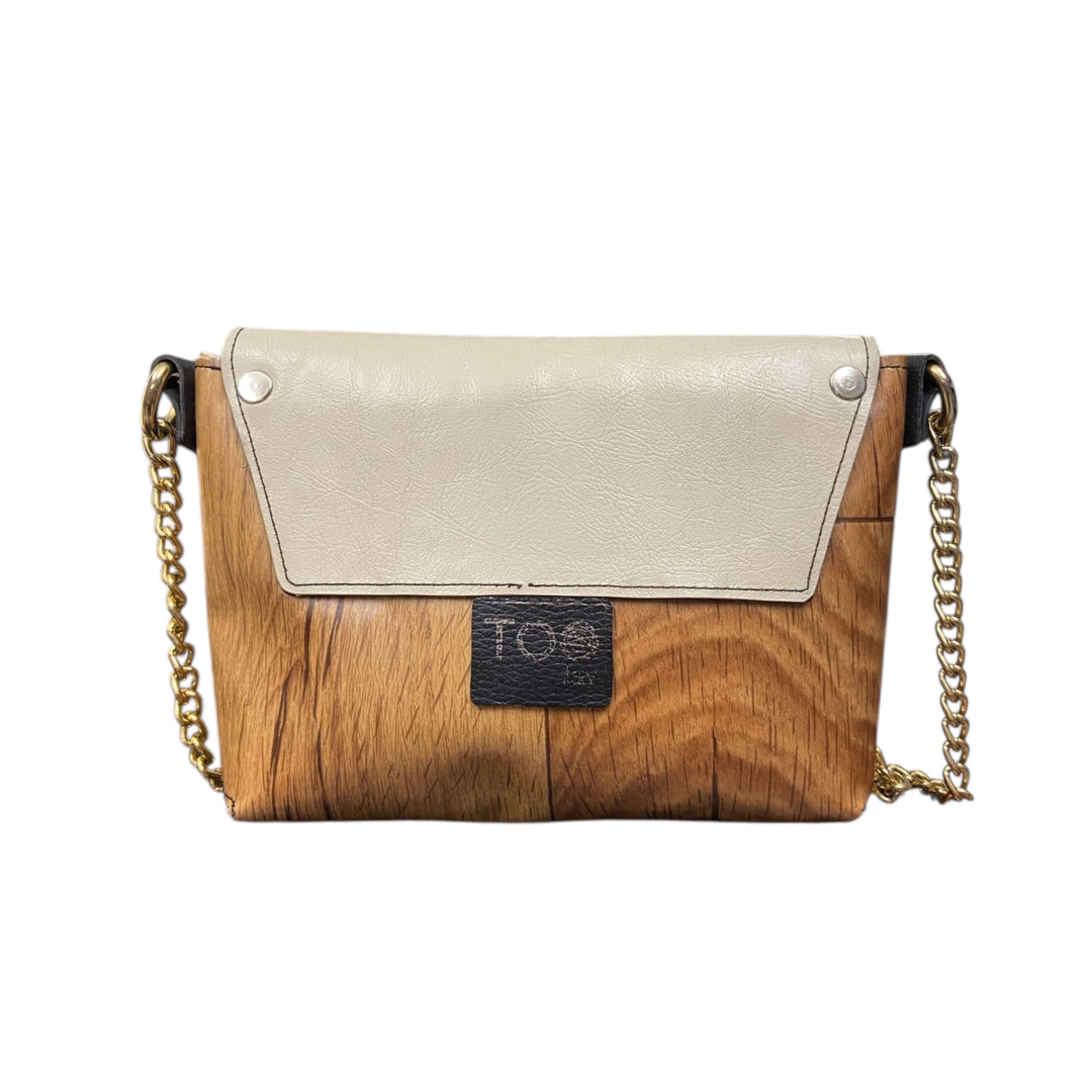 Box TOOitaly: Borsa donna Made in Italy compatta in pelle vegana con tracolla