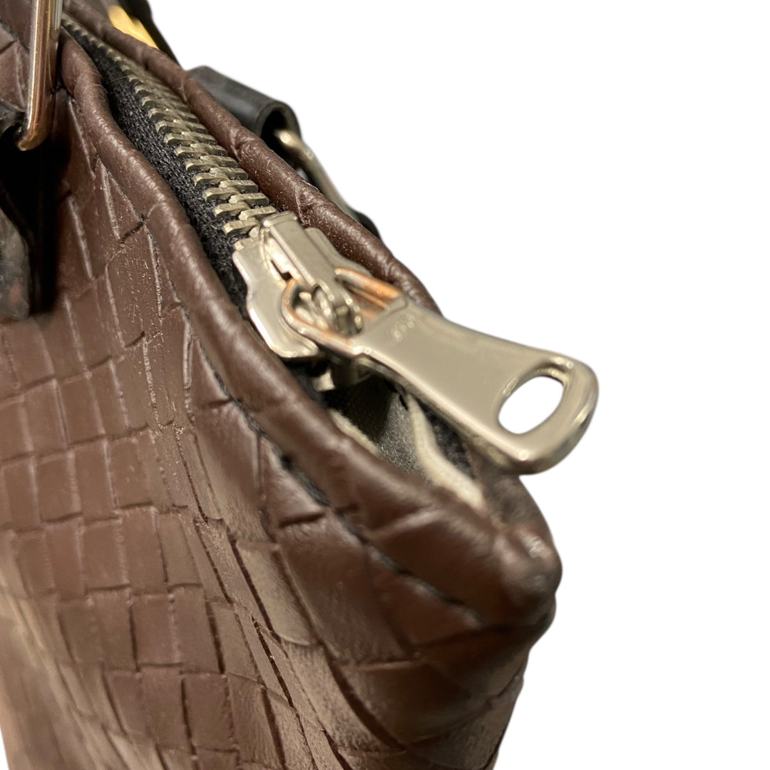 Tre Terzi SecondHand Rombi, borsa dal carattere deciso, ideale per il lavoro e per chi ama accessori strutturati e non convenzionali