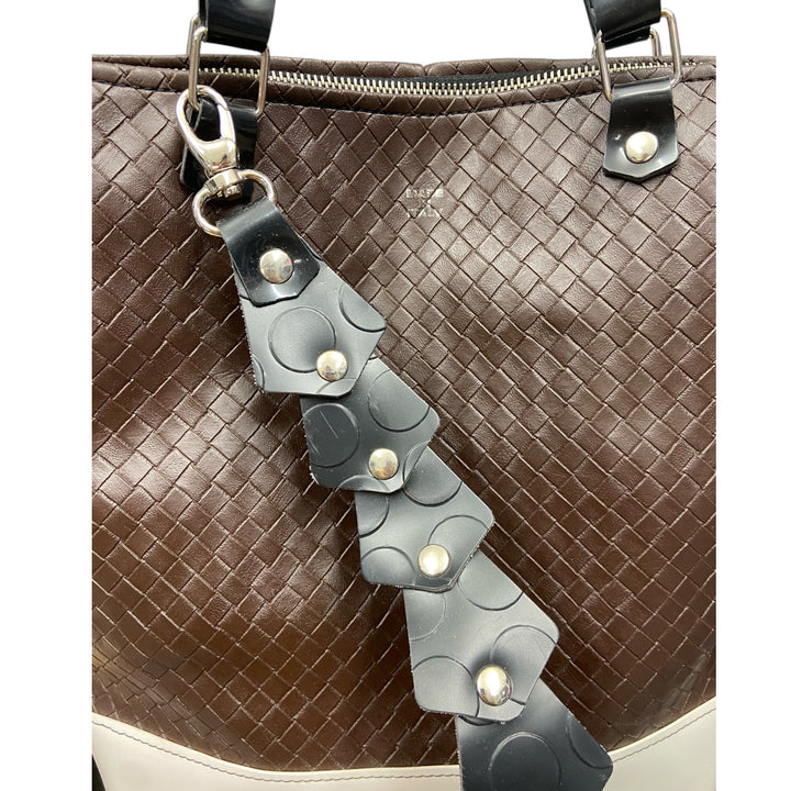 Tre Terzi SecondHand Rombi, borsa dal carattere deciso, ideale per il lavoro e per chi ama accessori strutturati e non convenzionali