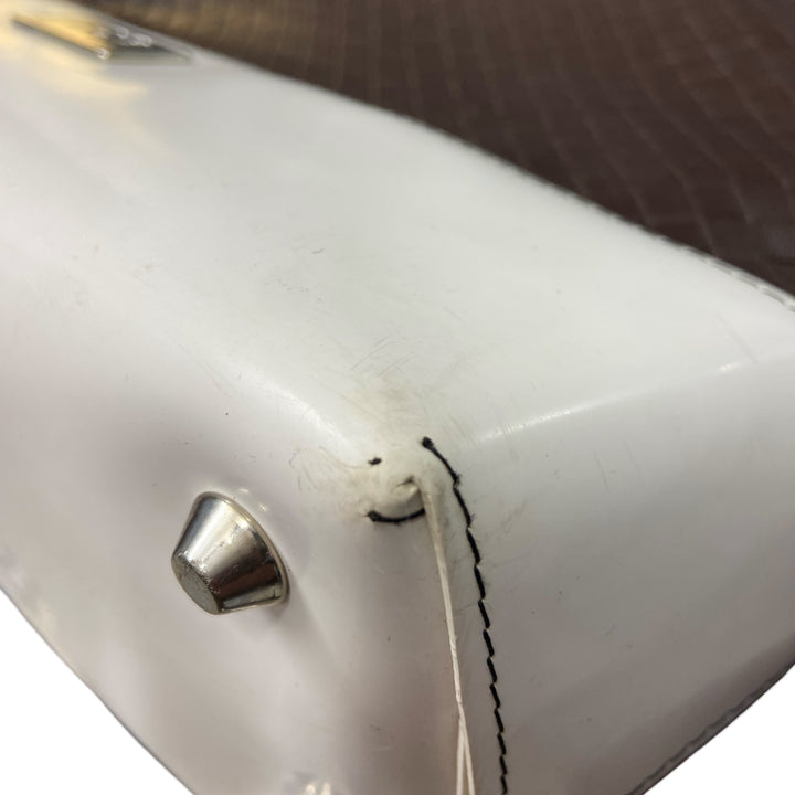 Tre Terzi SecondHand Rombi, borsa dal carattere deciso, ideale per il lavoro e per chi ama accessori strutturati e non convenzionali