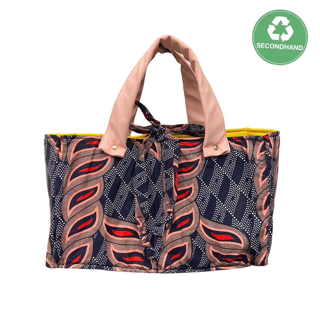Beach Bag SecondHand Neo, borsa mare in neoprene  rivestito in cotone originale Vax