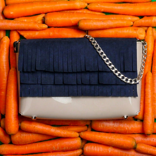My Play XL Frange Blu & Beige - My Play XL