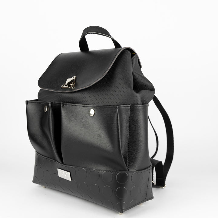 Zaino Sostenibile Nero Tre Terzi Tasche