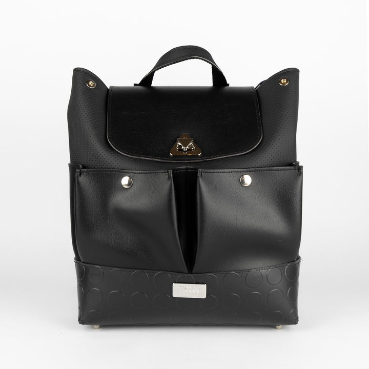 Zaino Sostenibile Nero Tre Terzi Tasche